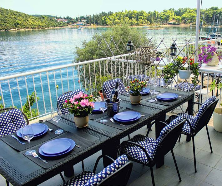 Smještaj za odmor za 7 osoba, s Balkon/terasa u Korčula (Dalmacija)