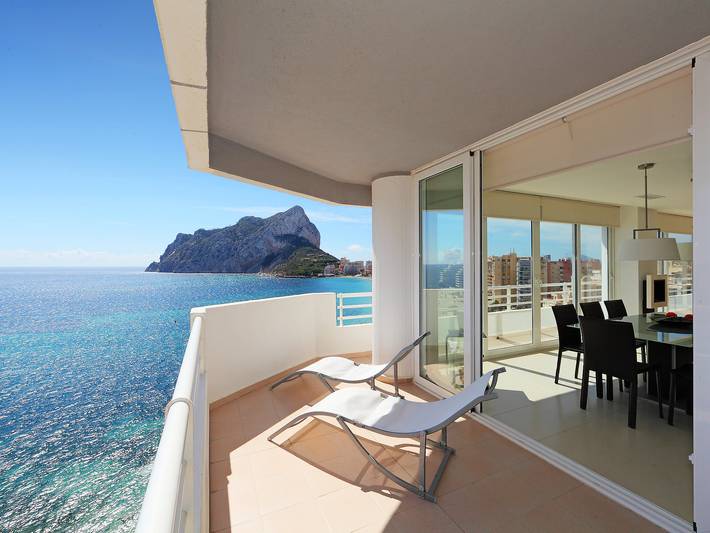 Holiday rental for 6 people, with children pool and sauna as well as terrace in Calpe