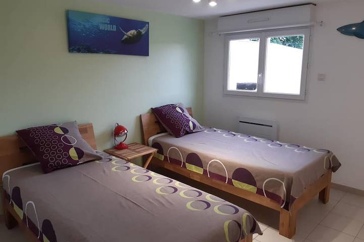 Gîte pour 8 personnes, avec jardin ainsi que piscine et terrasse, animaux acceptés à Pouillon - 3