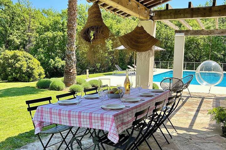 Vakantiehuis voor 10 personen, met zwembad in La Garde-Freinet