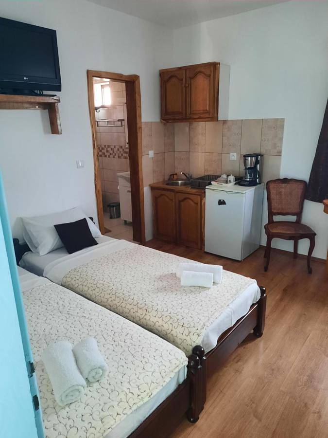 Appartement de vacances pour 4 personnes, avec vue et jardin