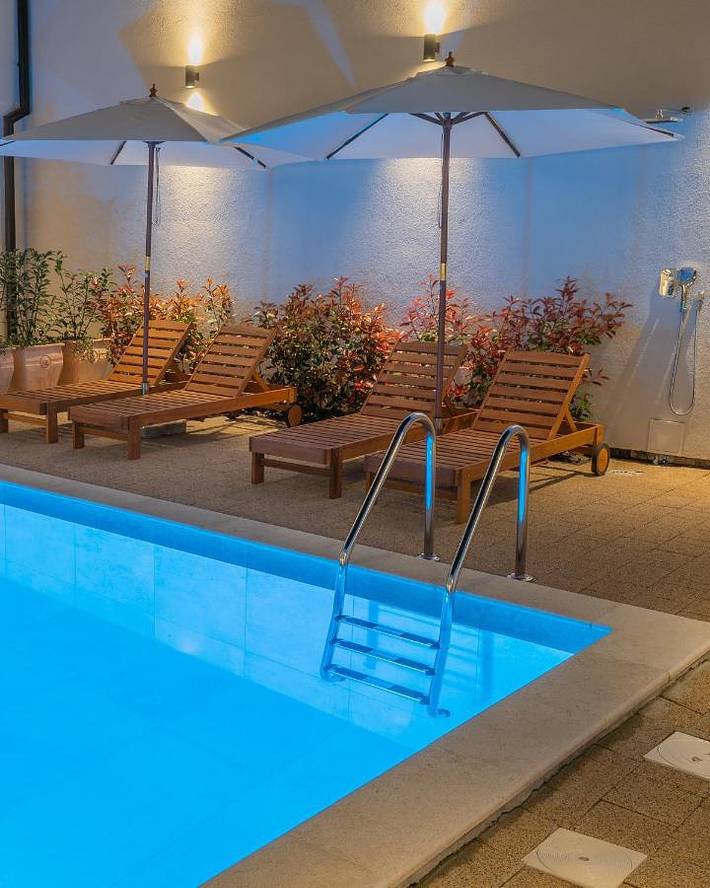 Apartament wakacyjny dla 2 osób, z basen i sauna oraz ogród w Osijek
