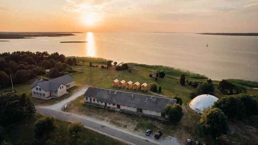 Camping für 4 Personen, mit Garten und Terrasse sowie Ausblick und Sauna in Saaremaa - 4