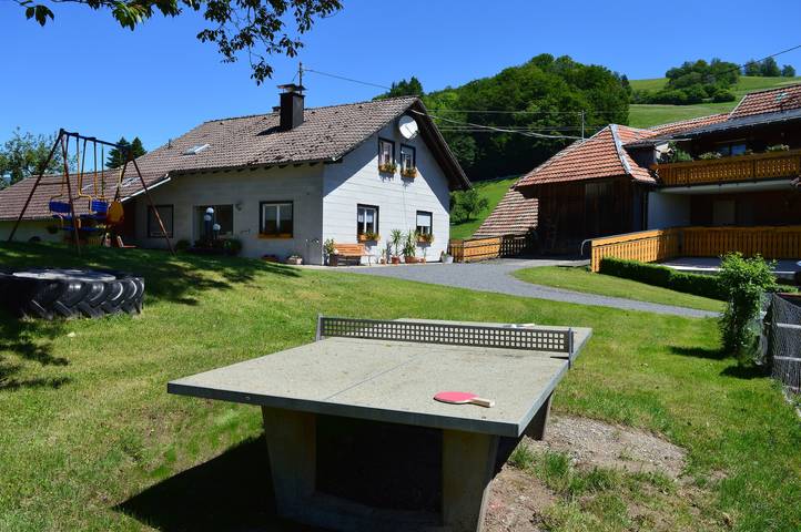 Ferienwohnung für 4 Personen, mit Terrasse und Garten sowie Ausblick in Schönau im Schwarzwald