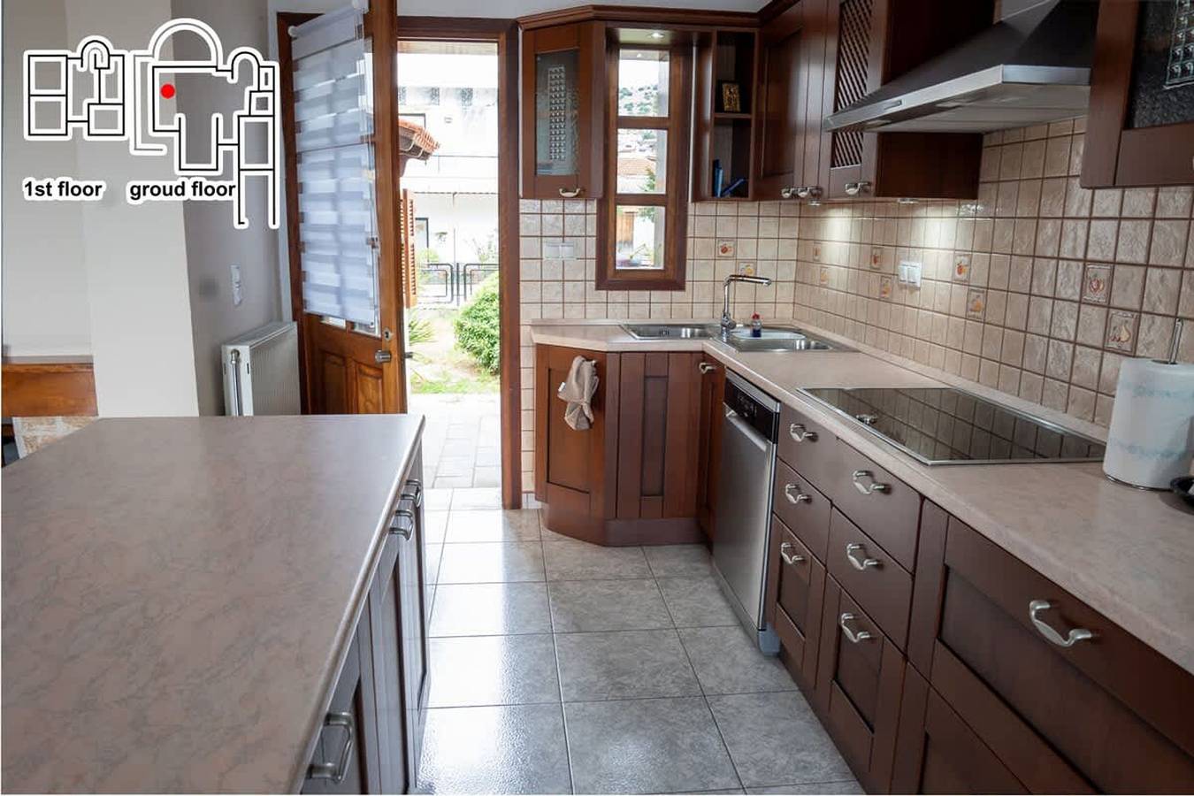 Great Villa Philipi in Krinides in Kavala Region