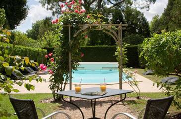 Hôtel pour 2 personnes, avec piscine et jardin à Chenonceaux