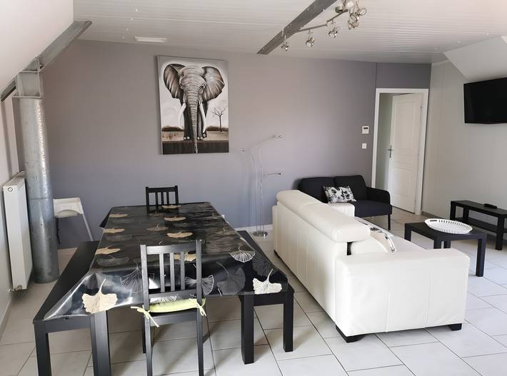 Gîte pour 5 personnes, avec jacuzzi et jardin, adapté aux familles à Saint-Georges-sur-Cher - 3