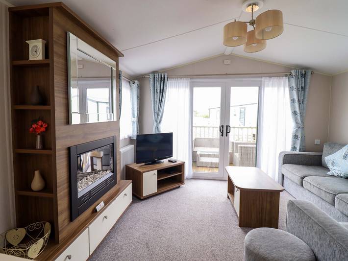 Caravan for 6 people, with garden in Snowdonia