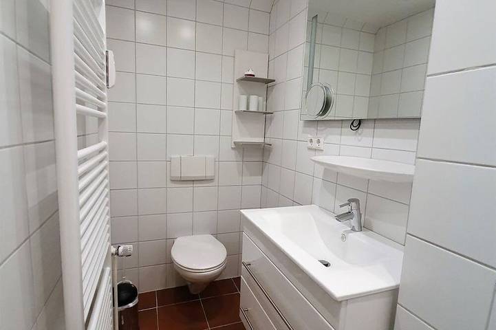 Ganze Wohnung, Traumkoje - Wohnung 5 - Ferienwohnung Traumkoje - mit Sauna, Terrasse & in Nordfriesische Inseln (Schleswig-Holstein) (Schleswig-Holstein), Alkersum