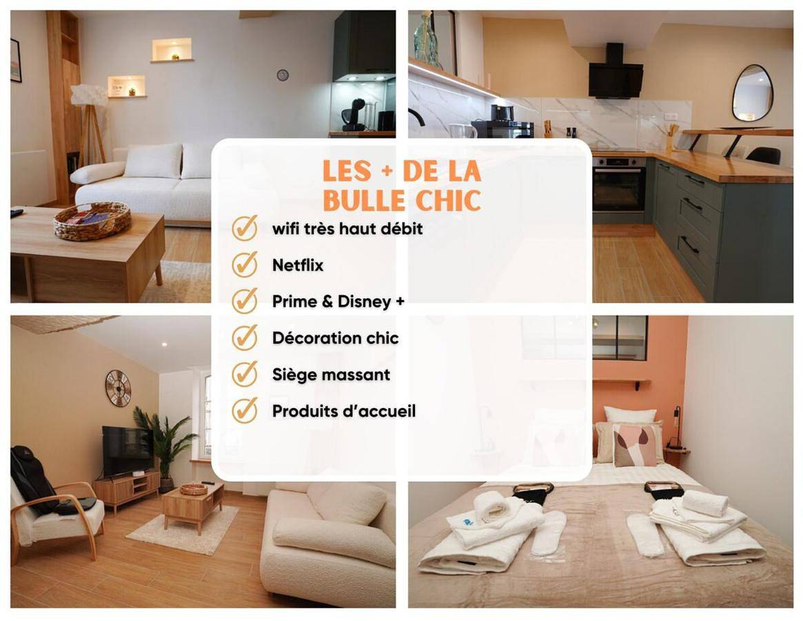 Appartement entier, La Bulle Chic, Netflix - central in Montargis, Région de Montargis