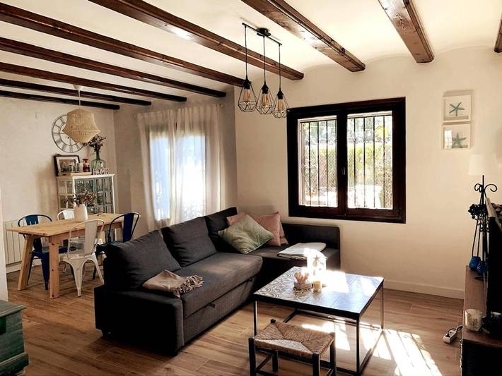 Bungalow für 6 Personen, mit Terrasse und Garten sowie Pool in El Palmar