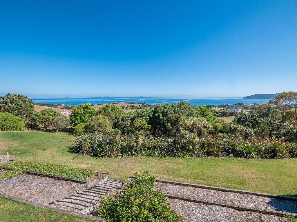 Riesige 180-Grad-Aussicht auf die Doubtless Bay in Northland