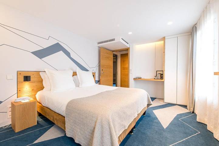 Hôtel pour 2 personnes, avec jacuzzi ainsi que terrasse et sauna, animaux acceptés