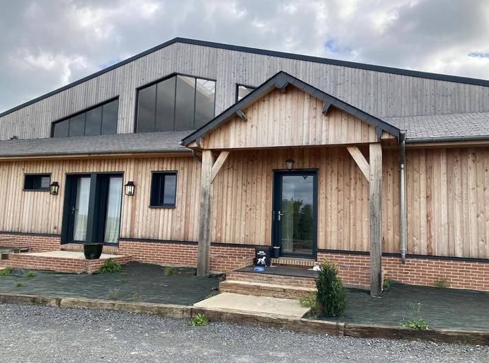 Location de vacances pour 7 personnes, avec vue et jardin, animaux acceptés à Reux - 4