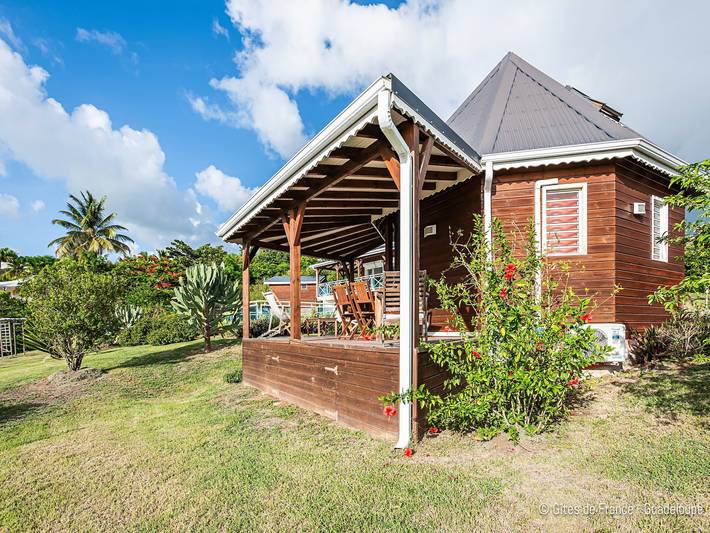 Ferienhaus für 5 Personen, mit Terrasse und Pool sowie Garten in Guadeloupe
