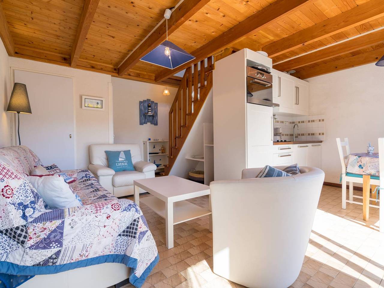Carnac : Maison calme 2 pièces, 4 pers, Wifi, Animaux admis in Carnac, Côte des Mégalithes