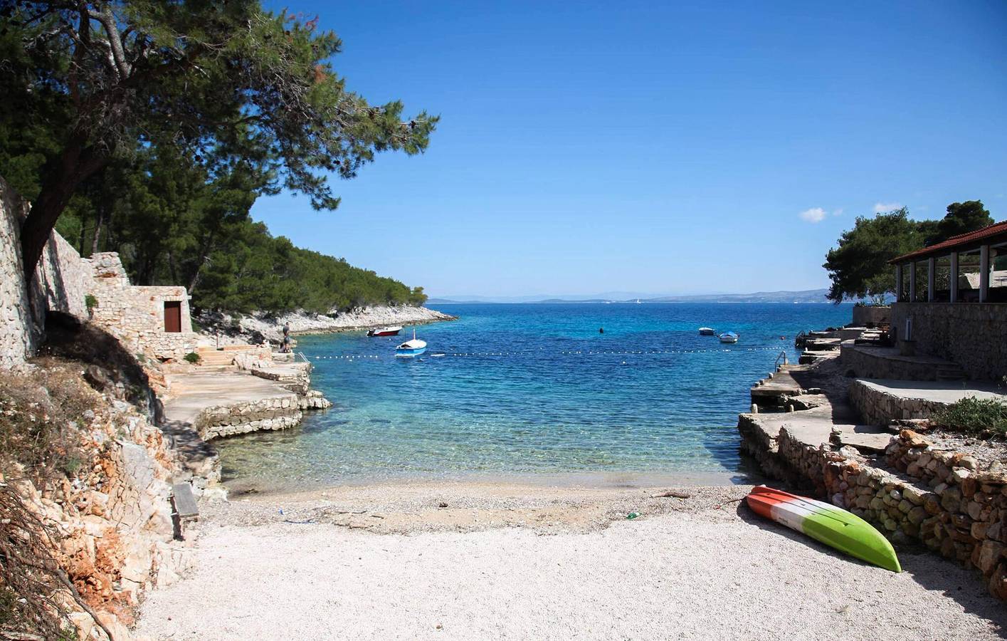 Ganze Ferienwohnung, Ferienwohnung für 4 Personen mit Terrasse in Hvar Stadt, Hvar