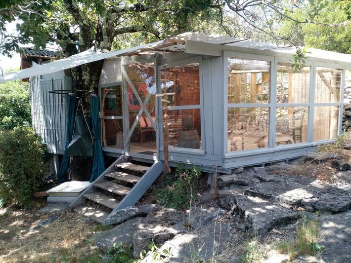 Maison de campagne pour 2 personnes, avec terrasse et piscine ainsi que vue et jardin à Saint-Ambroix - 2