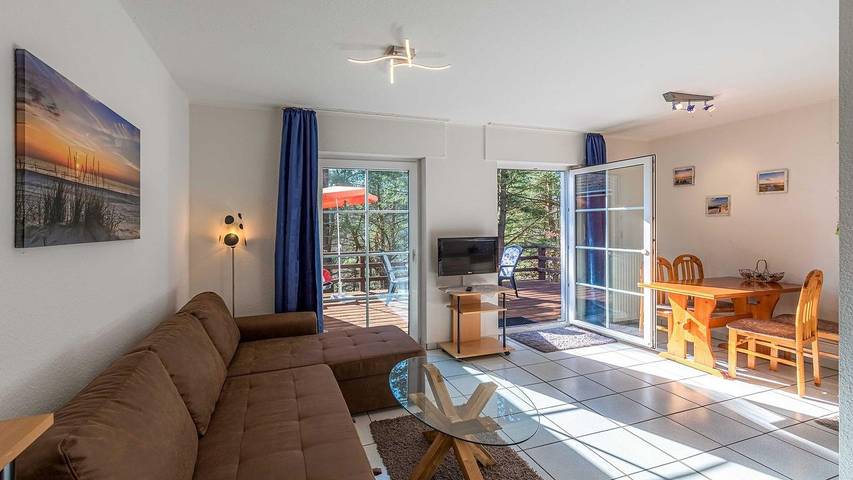 Ferienhaus für 4 Personen, mit Terrasse, mit Haustier in Fünfseen