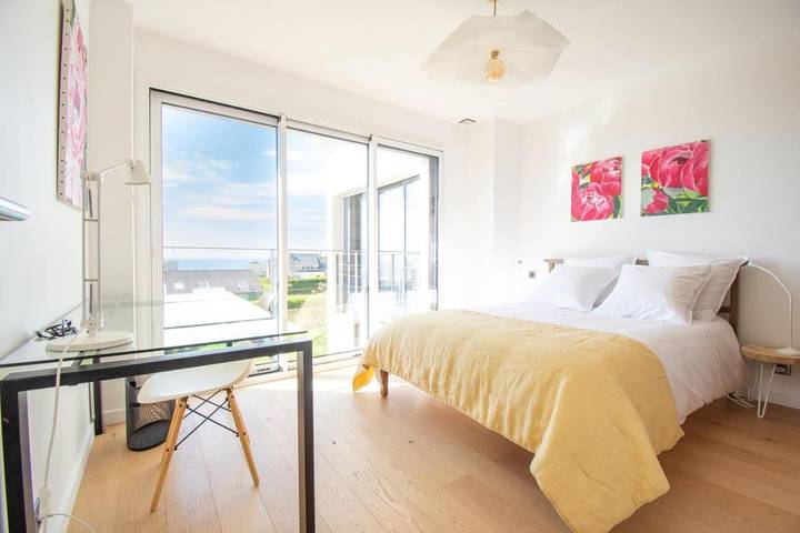 Location de vacances pour 12 personnes, avec jardin et vue dans Plage de Trez Bellec - 4