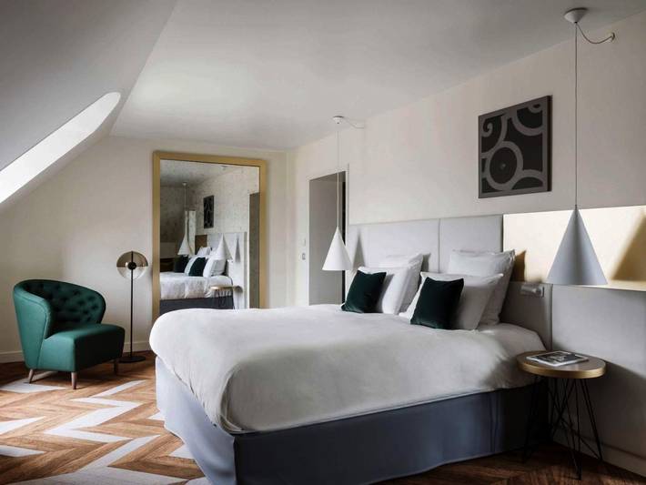 Hotel für 3 Personen, mit Sauna und Terrasse in Versailles - 4