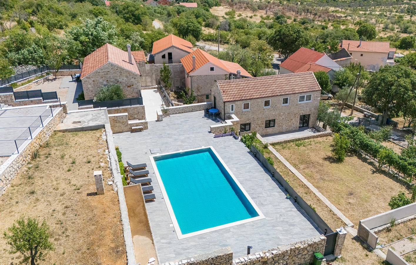 Ferienhaus für 10 Personen mit Pool in Skradin, Šibenik-Knin