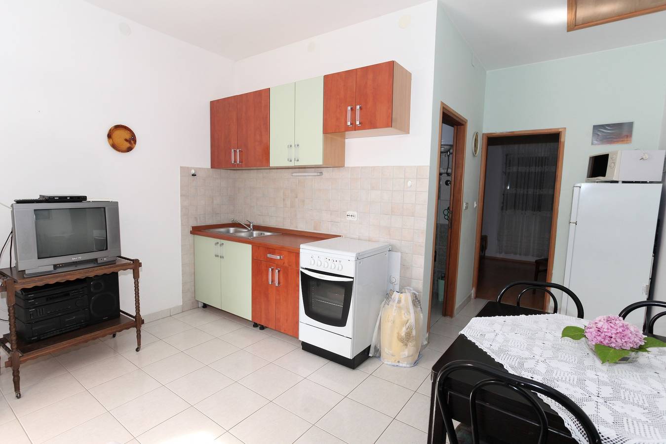 Ganze Wohnung, 2-Zimmer-Ferienwohnung mit Klima Mandre, Pag A-4105-a in Mandre, Pag