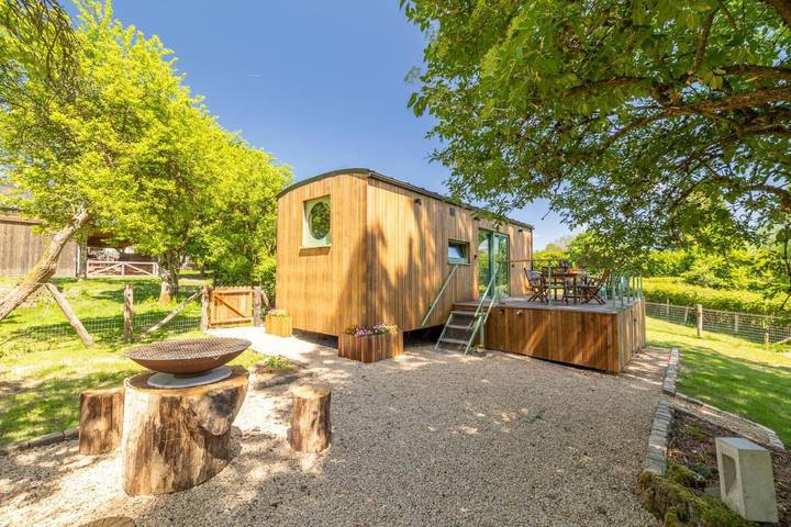 Location de vacances pour 4 personnes, avec vue et jardin à Fauvillers