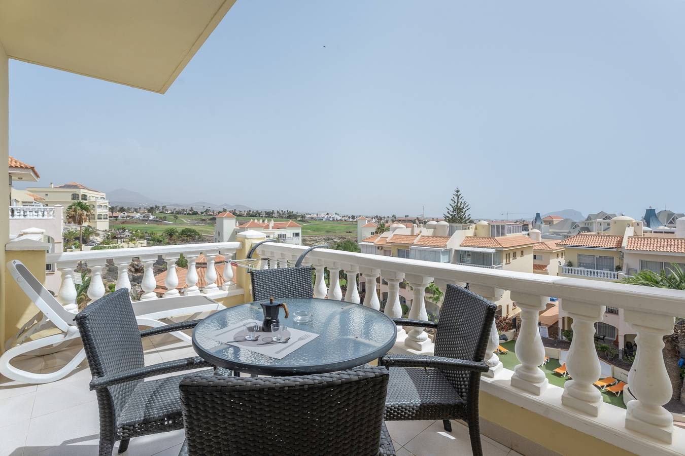 Appartement de vacances 'Michelangelo Resort 215' avec jardin commun, balcon et climatisation in Las Adelfas, San Miguel de Abona