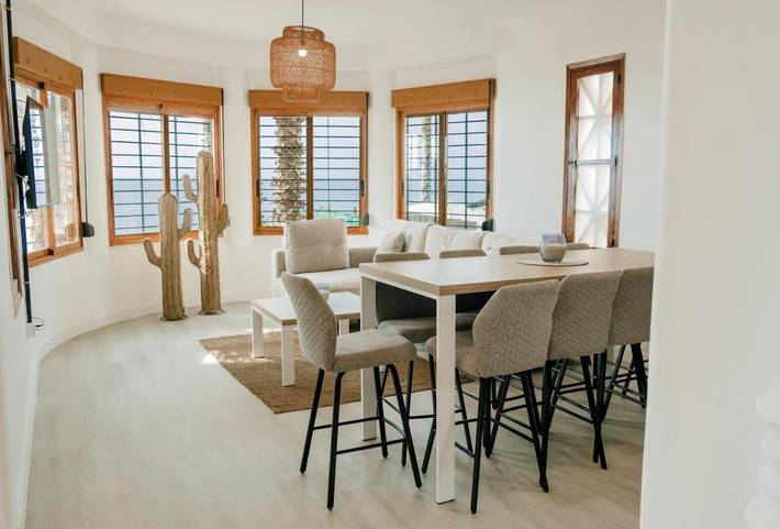 Casa rural para 10 personas, con jardín además de terraza y piscina en Villajoyosa - 4