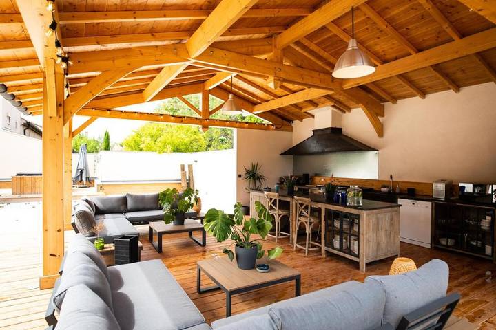 Maison d’hôte pour 4 personnes, avec sauna et piscine ainsi que jacuzzi et jardin à Noves - 3