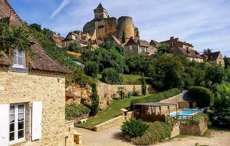 Maison de vacances pour 6 personnes, avec Terrasse ainsi que Jardin et Piscine