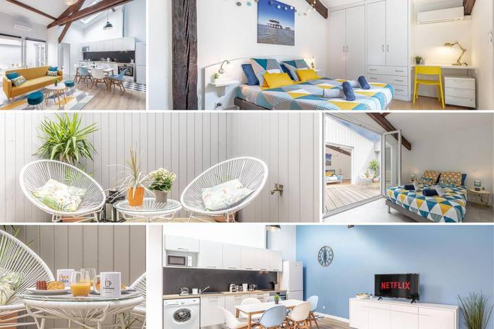 Gîte pour 6 personnes, avec terrasse à Bègles - 2