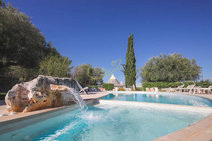 Trullo per 8 persone, con giardino a Monopoli