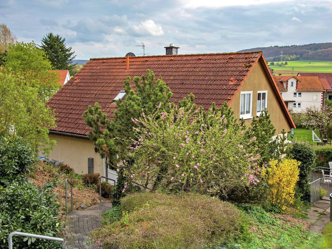 Ferienhaus für 12 Personen mit Garten in Homberg, Knüllgebirge