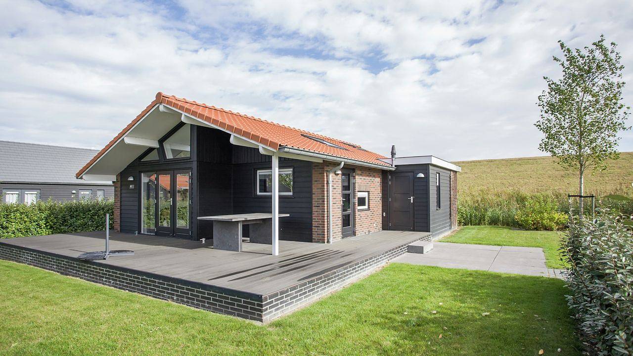 Vakantiehuis voor 4 personen met tuin in Nederlandse Noordzeekust