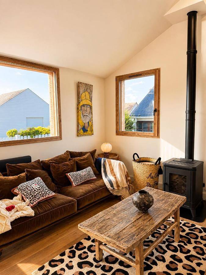 Location de vacances pour 4 personnes, avec terrasse et vue dans Plage De La Fontaine Saint Come Saint Come De Fresne - 2