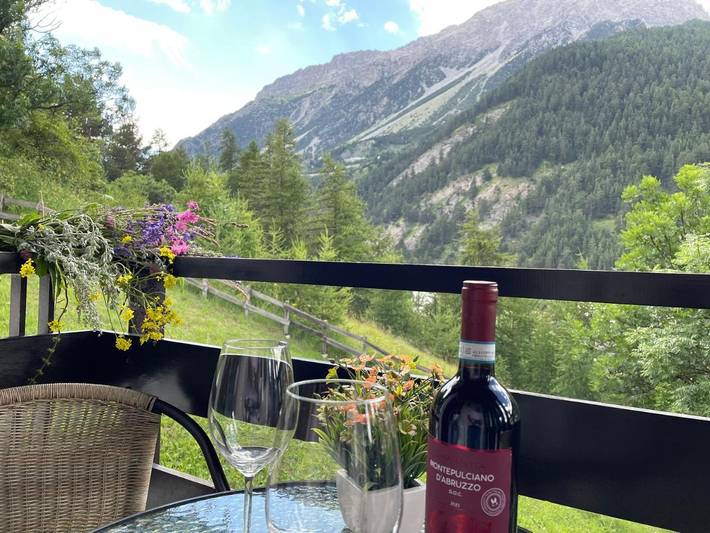 Appartamento per 4 persone, con Balcone e Panorama a Cesana Torinese