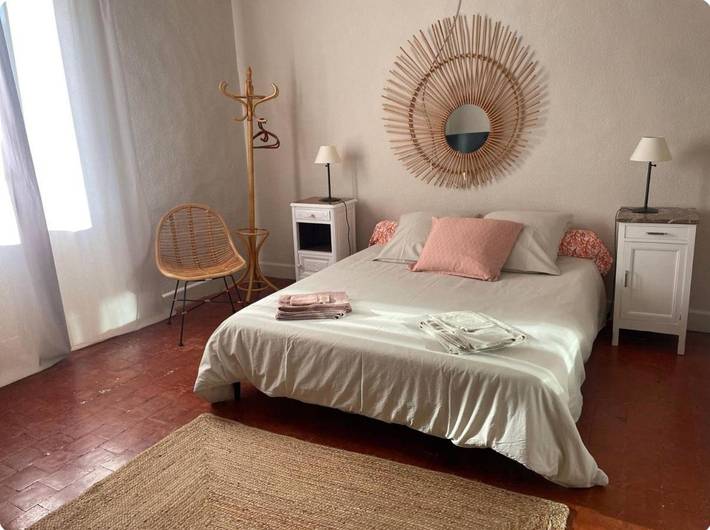 Appartement de vacances pour 4 personnes, avec vue ainsi que terrasse et jardin