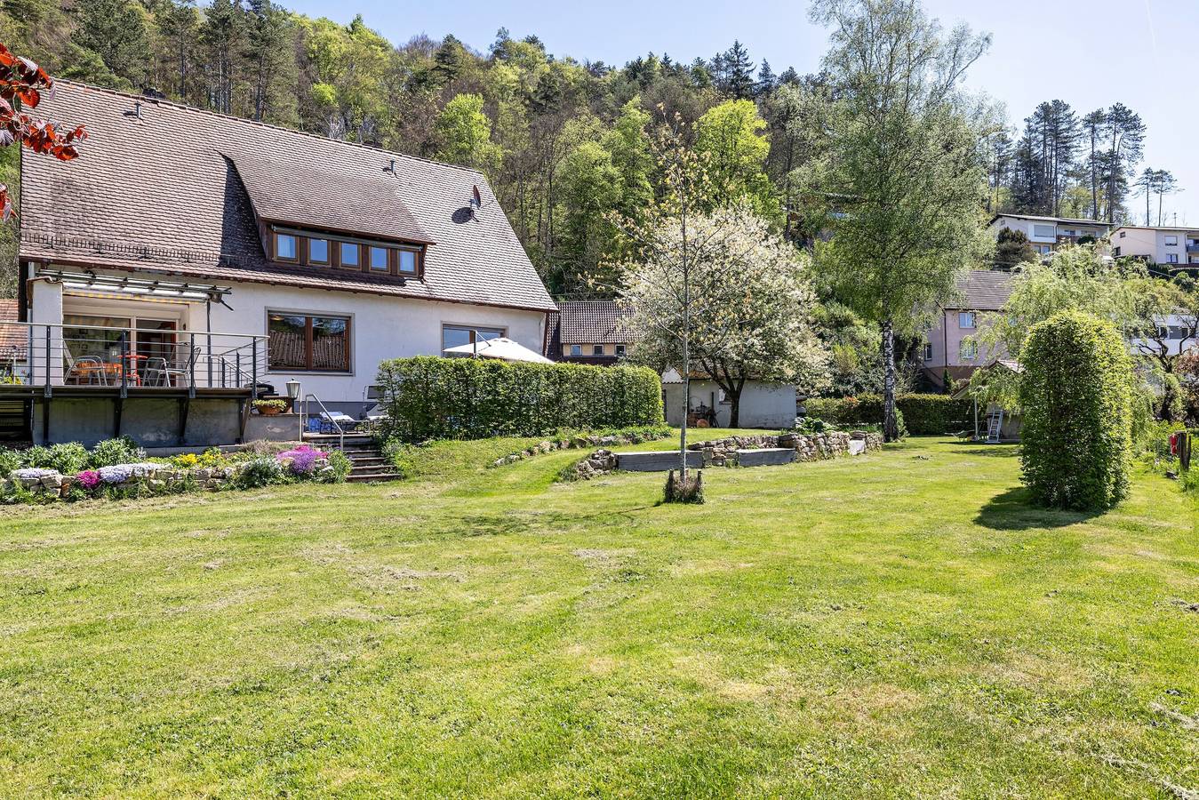 Ferienhaus 'Haus An Der Lauchert' mit privater Terrasse & Garten in Veringenstadt, Region Bodensee-Oberschwaben
