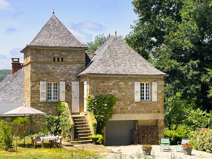 Gîte pour 4 personnes, avec piscine