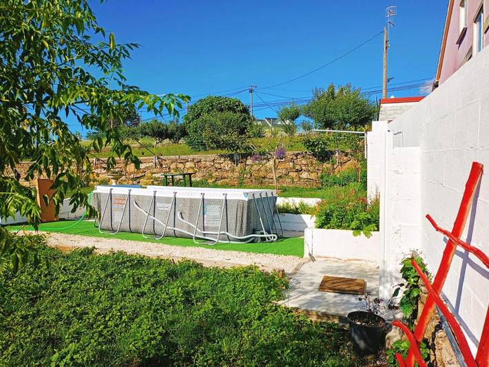 Casa rural para 15 personas, con Balcón y Jacuzzi además de Terraza y Jardín en Dodro - 3