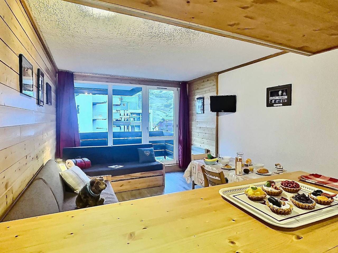 Monolocale intero, Charming studio in Tignes - 4 ppl, pets allowed in Tignes, Massiccio della Vanoise