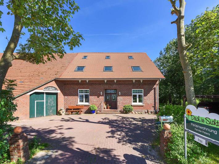 Bauernhof für 5 Personen, mit Terrasse und Garten in Esens