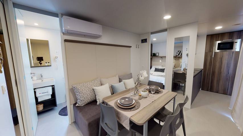 Bungalow für 6 Personen, mit Terrasse und Garten, mit Haustier am Idrosee - 4