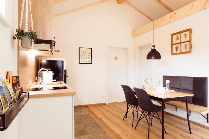 Ferienwohnung für 3 Personen, mit Garten und Ausblick sowie Balkon in Bad Ischl