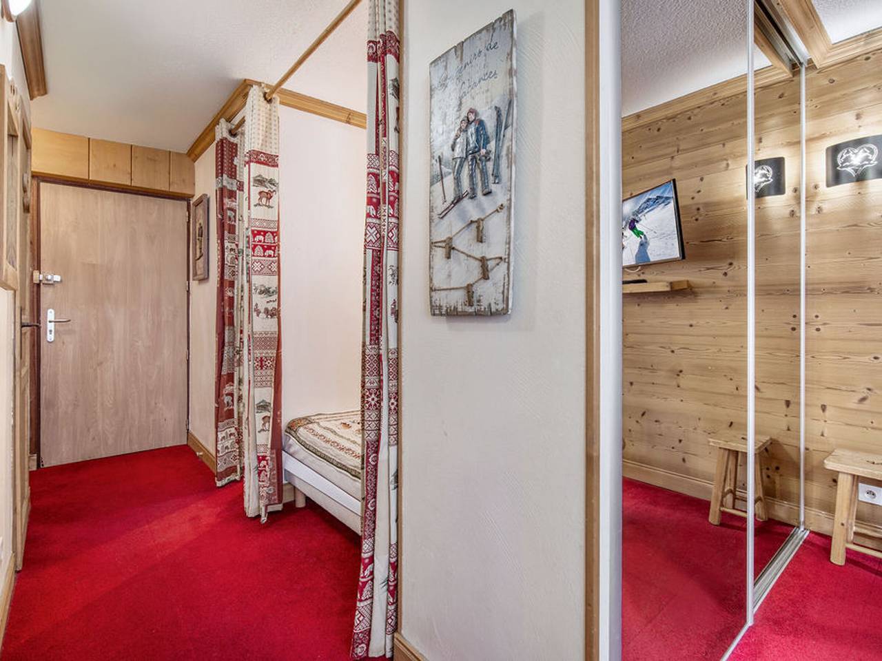 Studio entier, Studio Ski aux Pieds avec Wifi, Centre Proche in Val Thorens, Les Trois Vallées