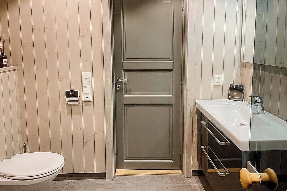Entspannen Sie sich in dieser gemütlichen Familienhütte in Etnedal