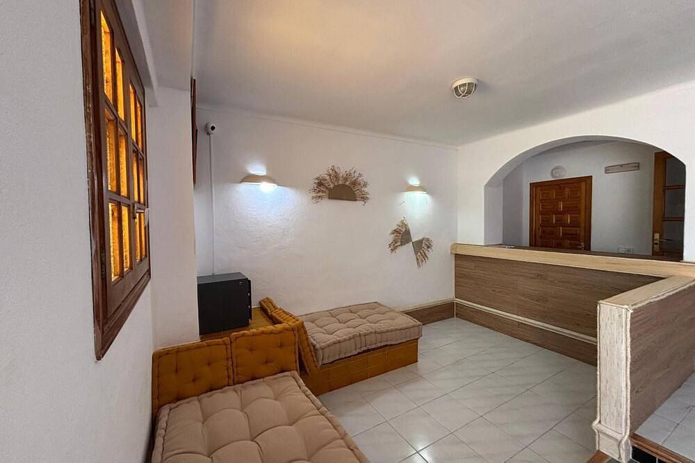 Apartment in A Hotel 'Vista Mar 1Aa' with Sea View, Wi-Fi and Air Conditioning in Cala Portinatx, Sant Joan de Labritja