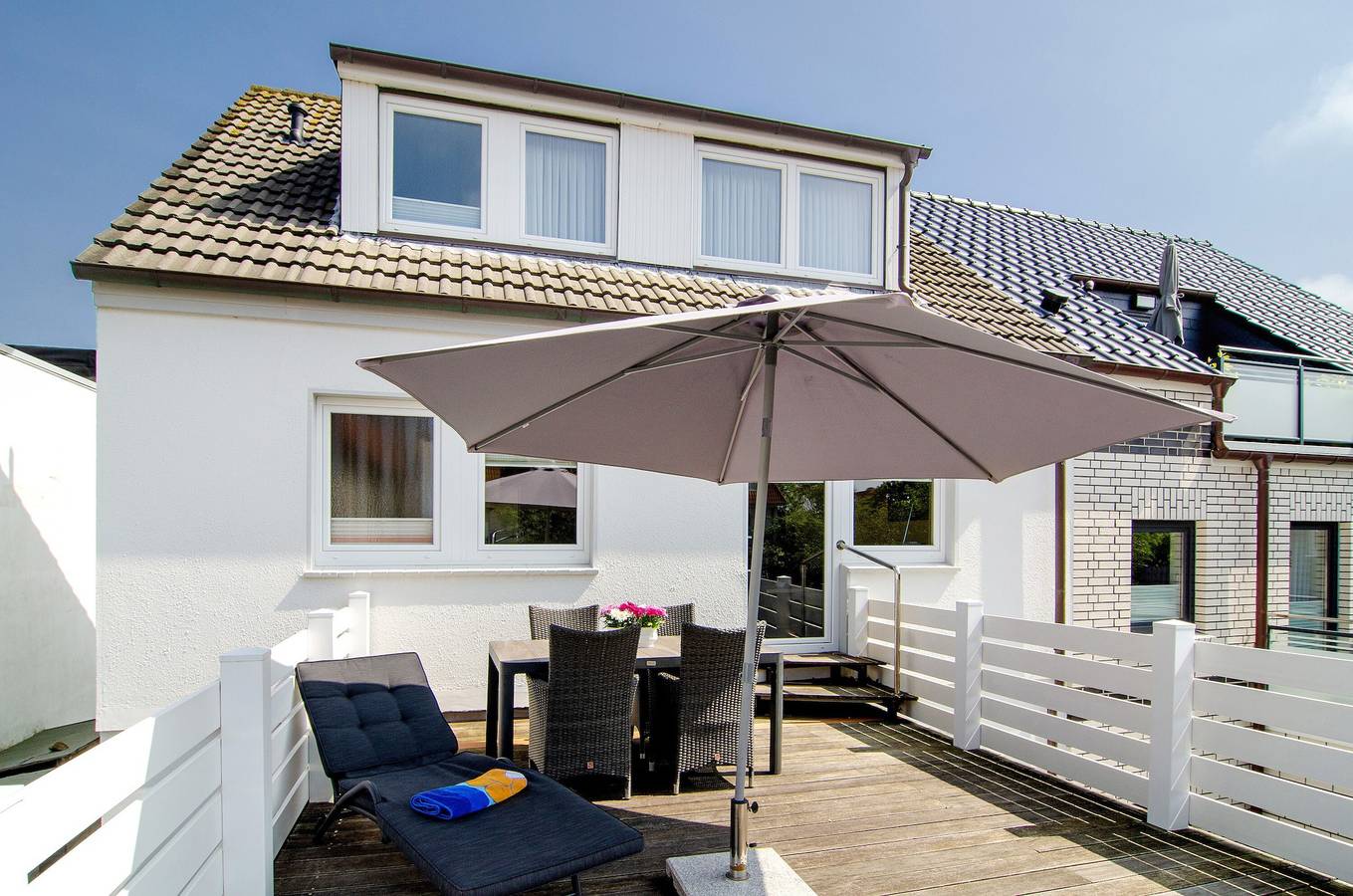 Apartamento entero, Apartamento 'Huus Nördernee 1' con balcón y Wi-Fi in Norderney